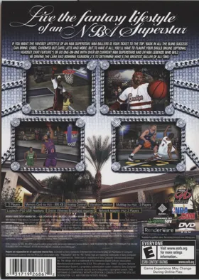 NBA Ballers box cover back